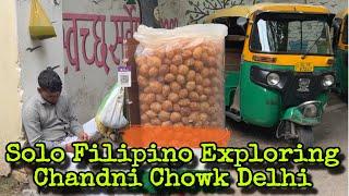 Chandni Chowk Vlog | Solo Street Food Experience - New Delhi India