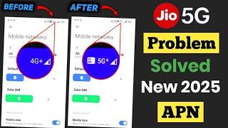 How to Solve Jio 5G Problem with Live Proof | Jio New Apn 2025 | Pz Tech