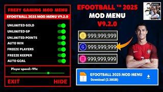 eFootball PES 2025 MOD APK v9.2.0 Gameplay Unlimited Coins and Gp, Unlocked | PES 2025 MOD MENU