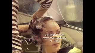 9080 egg and color shampooing and chewing gum hairwash custom full video