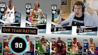 OMG 90 RATED DRAFT! BACK TO BACK NBA 2K17 DRAFT