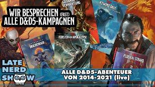 Alle D&D5-Abenteuer im Vergleich - Welches taugt für euch? (2014-2021)