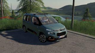 Citroen Berlingo XTR - Farming Simulator 2019 [FS19 LS19 Car Mod]