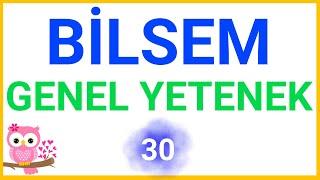 Bilsem Sınavı 2023 | Genel Yetenek Soruları | Zor Sorular | 1, 2 ve 3. Sınıf | #30