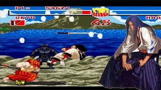 Samurai Shodown recolor By Pyron (Mega Drive)  No continue