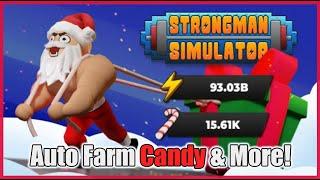 [XMAS] Strongman Simulator Script Hack • Auto Farm Event • Inf Energy & More