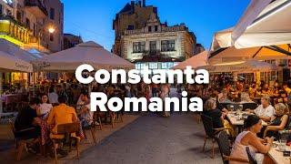  Constanta, Romania, 4K walking tour 