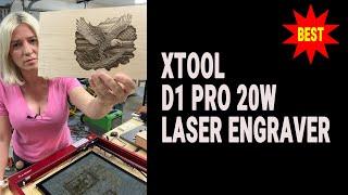 Best diode laser money can buy! XTOOL D1 PRO 20W laser engraver. Xtool D1 Pro 20W laser review