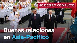  DW Noticias del 20 de junio: Putin busca reforzar vínculos en Asia-Pacífico [Noticiero completo]