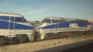 Amtrak 338 The Hiawatha Arriving Into Chicago Union Station Sept 14th 2024