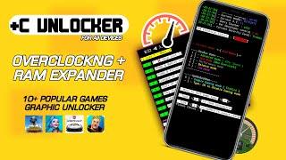 Overclocker + Graphics Unlocker Magisk Module For All Android Devices | Unlock 90 -120 Fps +32GB RAM