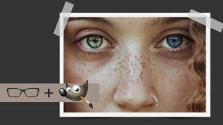 How To Easily Change the Color of Eyes in GIMP