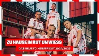 FC-Heimtrikot 2024/25: Zu Hause in Rut un Wiess | 1. FC Köln