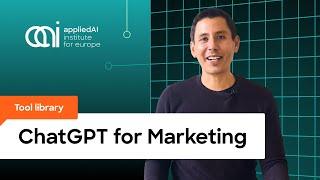 GenAI video tool library - ChatGPT for Marketing