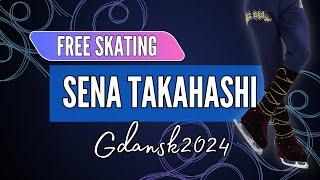 Sena TAKAHASHI 高橋 星名 (JPN) | Junior Men Free Skating | Gdansk 2024