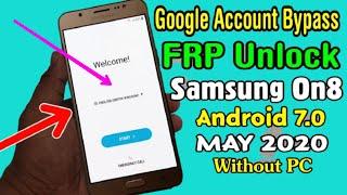 Samsung On8 (SM-J710FN) Google Account FRP Unlock  Bypass 2021 (Without PC) Nadir Mobile Repairing