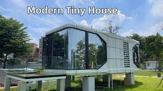 Modern Tiny Home | Gorgeous Interior is Stunning! VOLFERDA E5 Capsule House