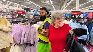 Picking up older women at Walmart