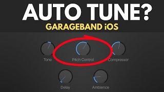 AutoTune in GarageBand iOS?