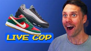 LIVE COP: Nike SB Dunk Low Supersonics & A MA Maniere Air Max 96