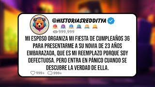 MI ESPOSO Organiza mi Fiesta de Cumpleaños 36 para Presentarme a su Novia de 23 Años Embarazada...