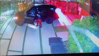 Video shows robbers searching for unlocked cars in Miami Beach