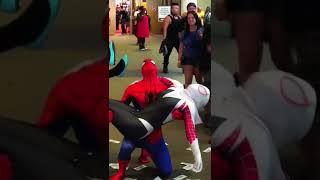 Spider-Man can’t save Spider-Gwen!!  #Shorts