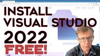 Download and Install Visual Studio 2022 – FREE!