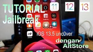 Tutorial Cara Mudah Jailbreak iOS 11 - 13.5 unc0ver Semua iPhone Lengkap di PC Windows & macOS