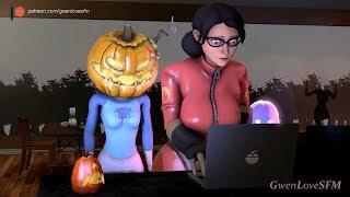 Sweet or Spanking "Happy Halloween" "SFM Animation".(HD)