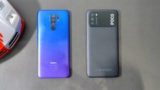 Xiaomi Redmi 9 Vs Xiaomi POCO M3 Speed Test Comparison