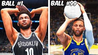 NBA, But Every Basket = Random Ball