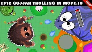 ALMOST KILLED BD AND SEE WHAT HAPPENED in MOPE.IO || EPIC GUJJAR TROLLING ||