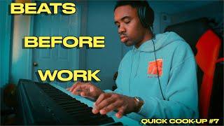 Making A Beat In Ableton Before Going To Work [quick cook up #7]