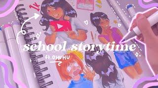 SCHOOL SHENANIGANS // draw & chat with me 