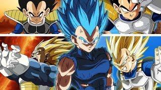 Vegeta All Forms And Transformations [Remastered HD]