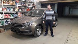 Lada Granta FL 2019 Стандарт. Установил сигнализацию Шерхан. По аналоговой схеме, без can шины. DIY.