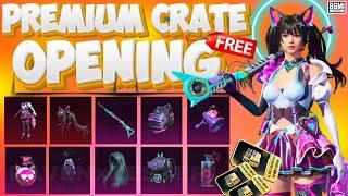  BGMI Premium Crate Opening | New Premium Crate Opening BGMI | BGMI Crate Opening | Free Crate Open