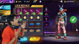 I Got Crazy Bunny Mp40 Permanent & Bunny Bundle In Only  in 40 Rs - Garena Free Fire