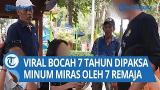 Viral di Tulungagung, Bocah 7 Tahun Dipaksa Minum Miras Oleh 7 Remaja