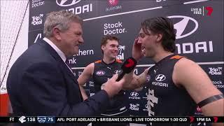 Ollie Hollands & Blake Acres (2/2) - Roaming Brian - AFL Round 15 2024 - Carlton vs Geelong