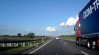 Poland. Шикарный автобан А 4, летим на Rzeszow