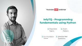 InfyTQ - Programming Fundamentals using Python | PlacementSeason