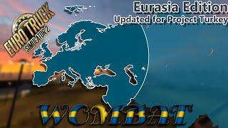 ETS2 1.37 - Promods 2.46 Eurasia map combo updated for Project Turkey