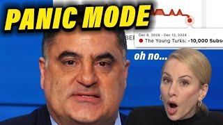 TYT BLEEDS SUBSCRIBERS - Cenk Uygur in Full PANIC MODE as Viewer EXODUS Begins