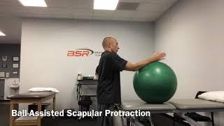 Ball-Assisted Scapular Protraction