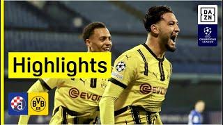 Dinamo Zagreb - Borussia Dortmund | UEFA Champions League | DAZN Highlights