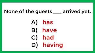 Test Your English Grammar Skills! ️ Can You Ace This Challenge?  Improve Your English Today!