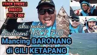 Mancing Baronang di pulau Gili Ketapang Probolinggo || Hora Hore sama Ngabay dan Icus || JA GARONGER