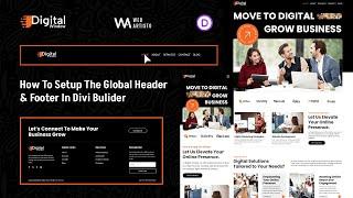 How to Make the Header and Footer Global in Divi Builder